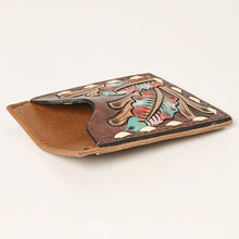 Load image into Gallery viewer, Card-Holder Genuine Leather Feather Card Holder
