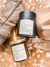 Load image into Gallery viewer, THE BUNKHOUSE CANDLE - Bourbon & Bowties