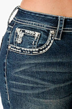 Load image into Gallery viewer, Steer Head Mid Rise Boot Cut 32"