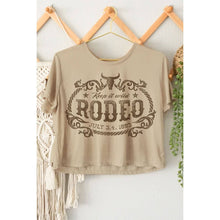 Load image into Gallery viewer, KEEP IT WILD RODEO CROP TOP
