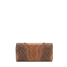 Load image into Gallery viewer, Trinity Ranch Tooled Wallet