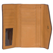 Load image into Gallery viewer, Tooled Leather Trifold Cowhide Wallet
