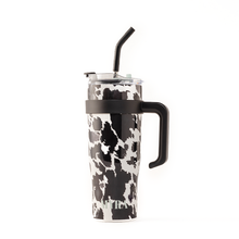 Load image into Gallery viewer, Wide Wyoming Tumbler In Black and White
