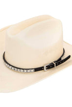 Load image into Gallery viewer, Crystal 'Bling' Buckle Hat Band
