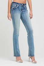 Load image into Gallery viewer, Steer Head Modify Mid Rise Boot Cut 32"
