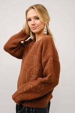 Load image into Gallery viewer, Western Boot Stitch Sweater

