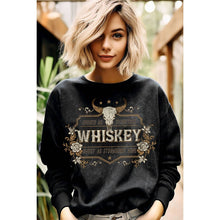 Load image into Gallery viewer, WHISKEY MINERAL GRAPHIC SWEATSHIRTS
