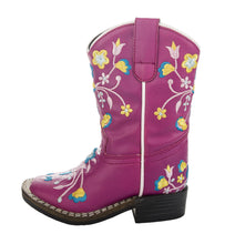 Load image into Gallery viewer, TuffRider Toddler Floral Cowgirl Western Boot

