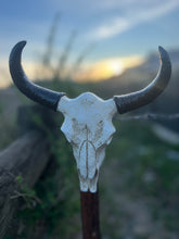Load image into Gallery viewer, Resin Bull Skull
