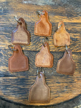 Load image into Gallery viewer, Rider Cowhide &amp; Leather Keychain    
