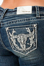Load image into Gallery viewer, Steer Head Mid Rise Boot Cut 32"
