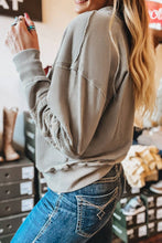 Load image into Gallery viewer, Aztec Embroidered Western V Neck Sweatshirt
