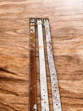 Load image into Gallery viewer, Kids Cowhide Belt - Size 20-24
