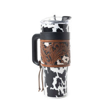 Load image into Gallery viewer, Wide Wyoming Tumbler In Black and White
